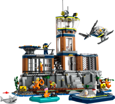 LEGO® City 60419 La prison de la police en haute mer