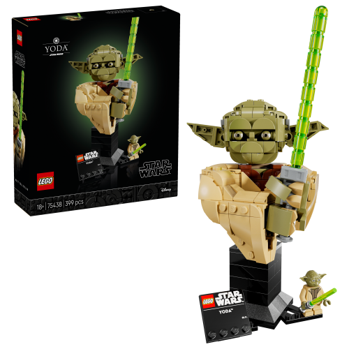 LEGO® Star Wars™ 75438 Yoda™ mellszobor