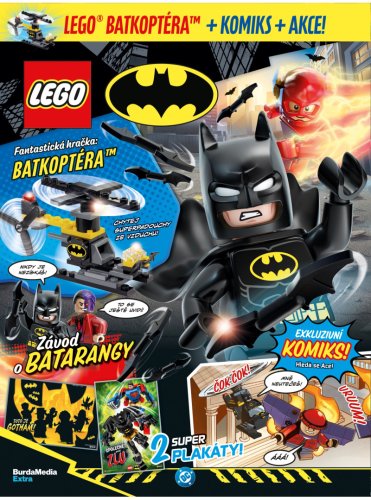 KOMIKS LEGO® BATMAN™ 01/2025 - Mini stavebnice BATKOPTÉRA™