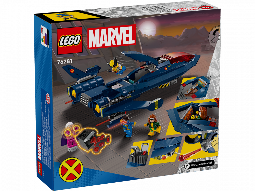 LEGO® Marvel 76281 X-Men X-Jet | KITSTORE.cz