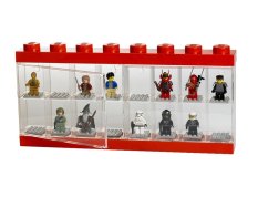 LEGO® collectible box for 16 minifigures - red