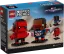 LEGO® BrickHeadz 40668 Personaggi di Captain America e Hulk Rosso