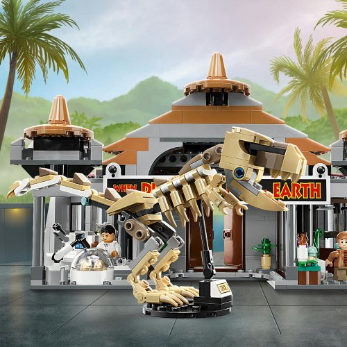 LEGO® Jurassic World™ 76961 Centro de Visitantes: Ataque de T. rex e Raptor