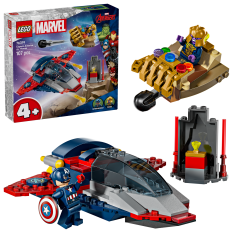 LEGO® Super Heroes 76319 Captain America contro Thanos