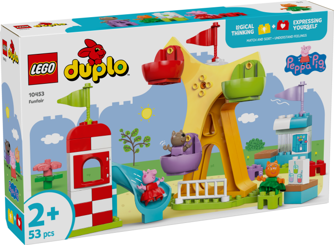 LEGO® DUPLO® 10453 Porquinha Peppa - Parque de Diversões