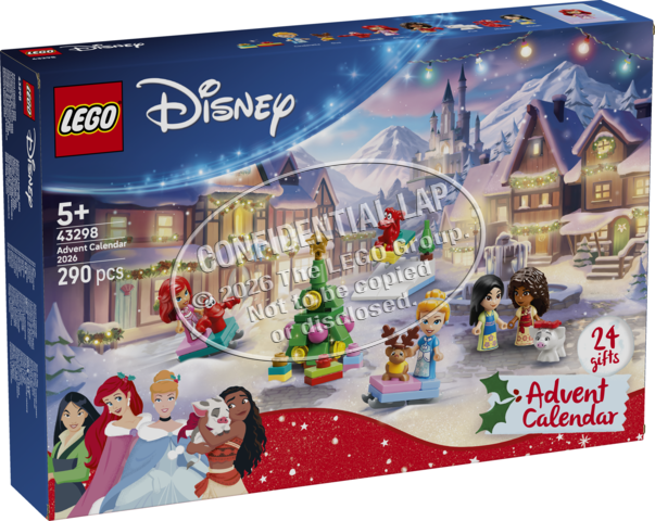 LEGO® Disney TM 43298 Calendario dell’Avvento 2026