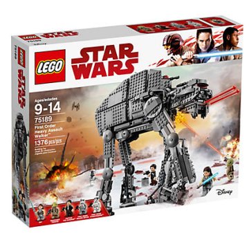 Nové LEGO Star Wars 75189 Těžký útočný chodec Prvního řádu