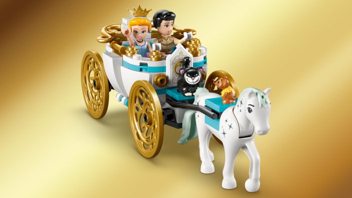 LEGO® Disney™ 43275 Castello e carrozza di Cenerentola