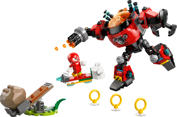 LEGO® Sonic the Hedgehog™ 77005 Knuckles vs. Dr. Eggman Egg Crusher robotja