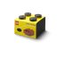 LEGO® asztali doboz 4 fiókkal - fekete