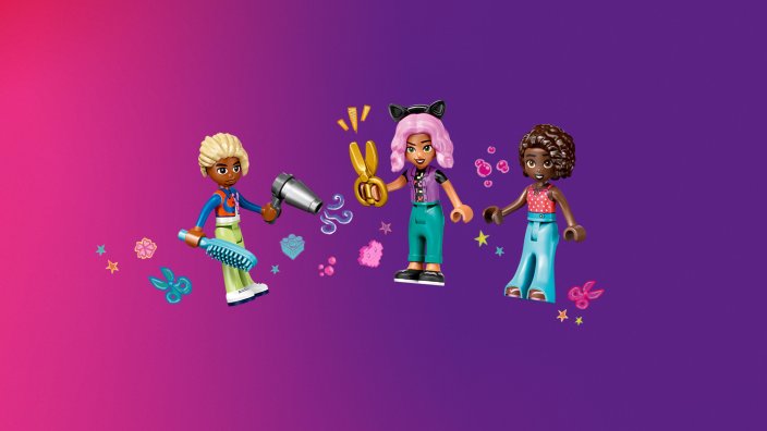 LEGO® Friends 42662 Salon fryzjerski i sklep z ozdobami