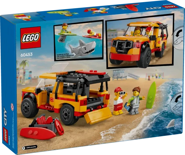 LEGO® City 60453 Le véhicule de secours de la plage