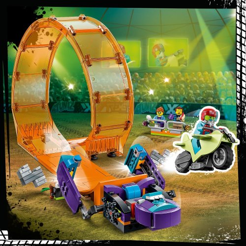 LEGO® City 60338 Le looping du chimpanzé cogneur