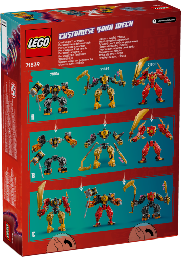 LEGO NINJAGO 71839 Arin a bojový robot Spinjitzu