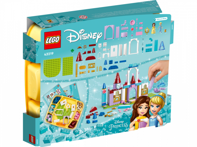 LEGO® Disney™ 43219 Kreatywne zamki księżniczek Disneya
